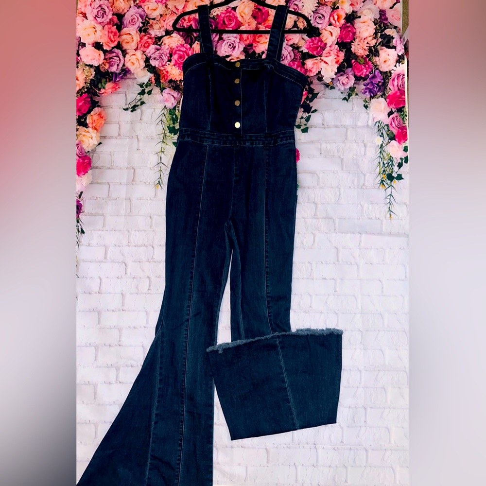 Denim jumpsuit